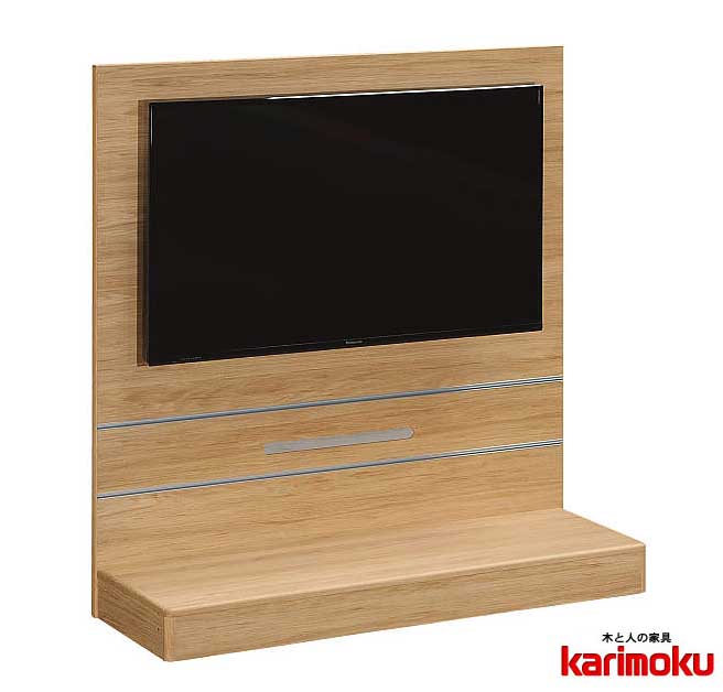 楽天市場】カリモク QW4205 120サイズ 壁掛けテレビボード 大型液晶LED