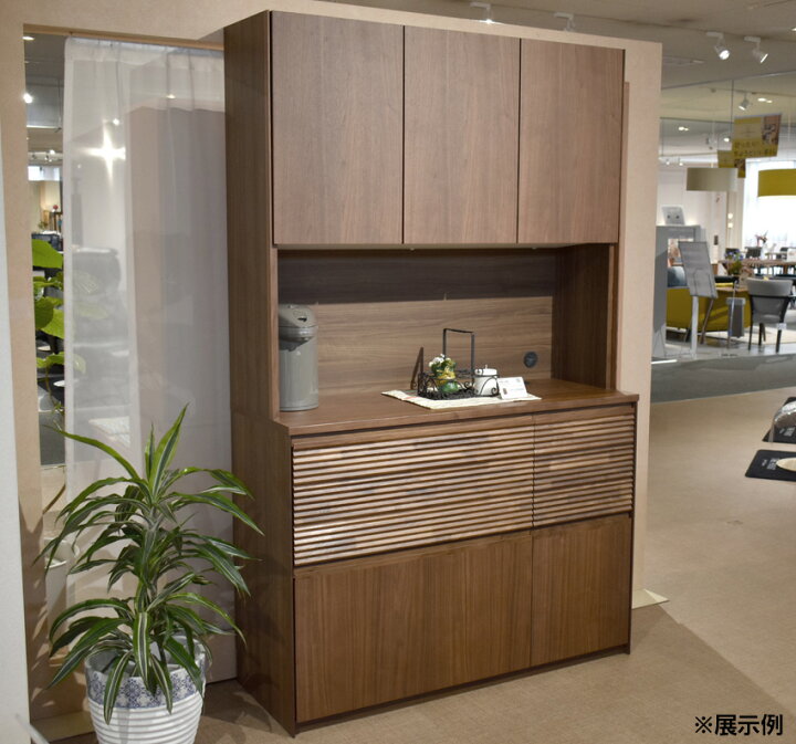 楽天市場】カリモク EW4005 食器棚 120サイズ オープンキッチンボード  