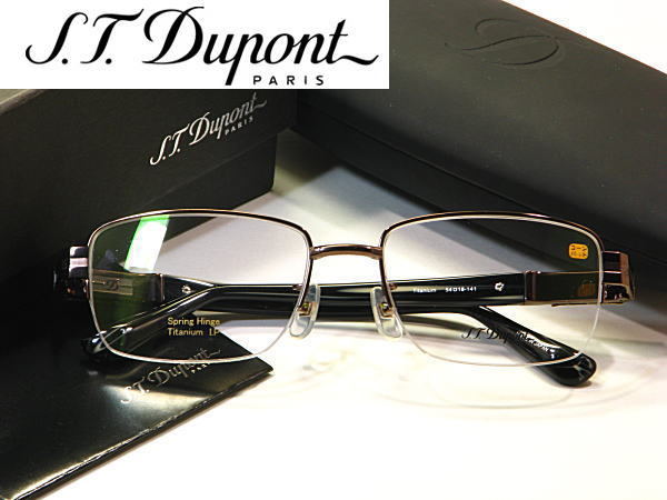 人気100% 送料無料・デュポン【S.T.Dupont】度付きレンズ付【DP-3176