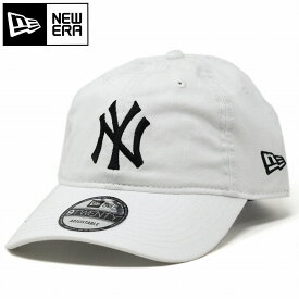 キャップ 白 ニューエラ ブランド キャップ NEWERA 9TWENTY Washed Cotton ニューヨーク・ヤンキース ホワイト MLB [ baseball cap ]