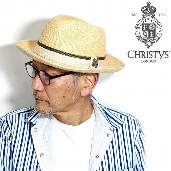 楽天市場】クリスティーズ ロンドン パナマハット ブランド Christys 