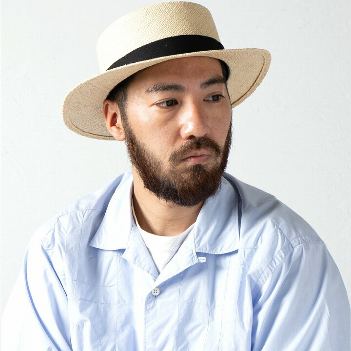 市場 ボーターハット ハット 春夏 日本製 レディース Racal ラカル カンカン帽子 メンズ カンカン帽 ペーパークロス