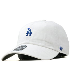 47brand キャップ la クリーンナップ ロサンゼルス・ドジャース フォーティーセブン ブランド キャップ ミニロゴ Dodgers Baserunner '47 CLEAN UP White ホワイト ベースボールキャップ 白 青ロゴ 誕生日 プレゼント ギフト ラッピング無料 [ baseball cap ]