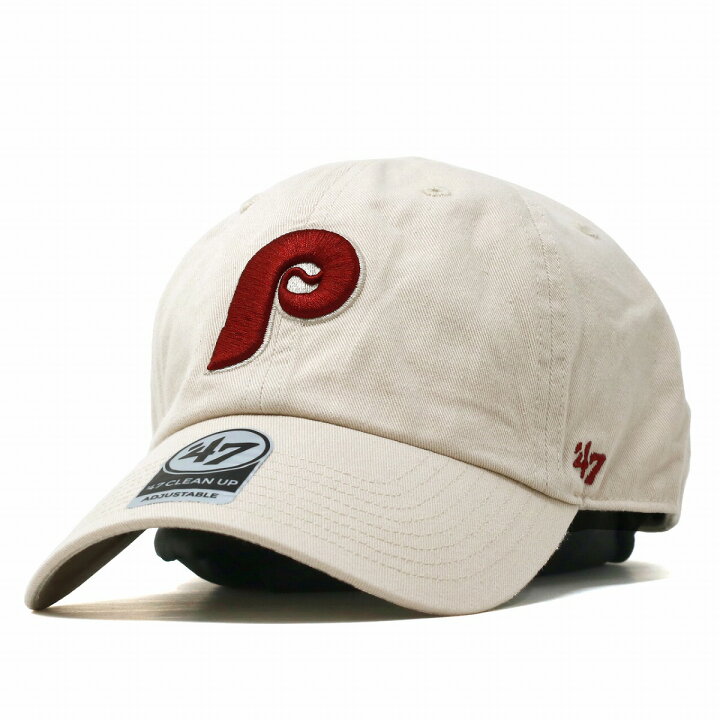 楽天市場 キャップ 47brand クリーンナップ フォーティーセブン Phillies Cooperstown 47 Clean Up Bone ボーン ロゴ ベースボールキャップ メンズ フリーサイズ フィラデルフィア フィリーズ Baseball Cap 10代 代 30代 40代 誕生日 プレゼント ラッピング