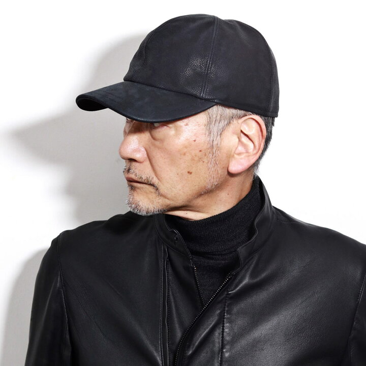 楽天市場】＼クーポン利用で全品5%OFF／ 本革 キャップ レザー メンズ 