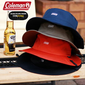 コーデュラ ハット コールマン アドベンチャーハット CORDURA 帽子 耐久性 coleman ハット あご紐 メンズ アドベンチャー レディース サハリハット 誕生日 プレゼント クリスマス ギフト ラッピング無料 [ adventure hat ]