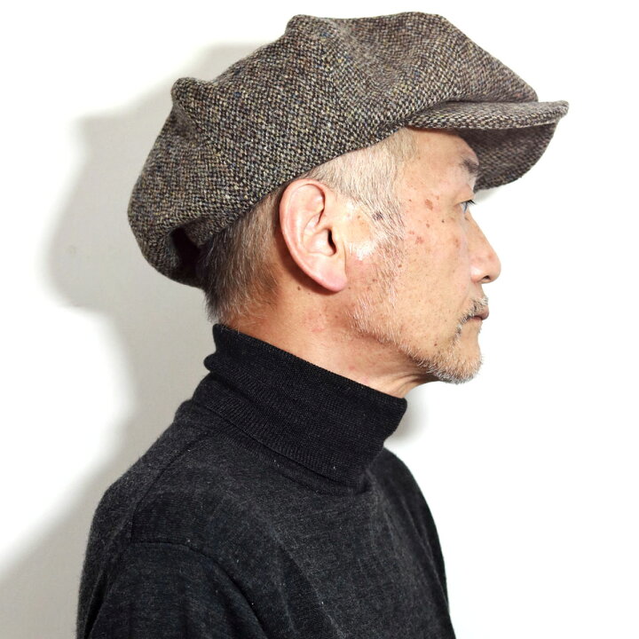 楽天市場 ツイード 帽子 メンズ キャスケット 8枚はぎ Stetson ビッグキャス ニュースボーイ キャップ 送料無料 ステットソン ハリスツイード Ivy Cap Stetson 帽子通販 送料無料 ギフト プレゼント 40代 50代 60代 ファッション 父の日 Elehelm帽子通販専門店