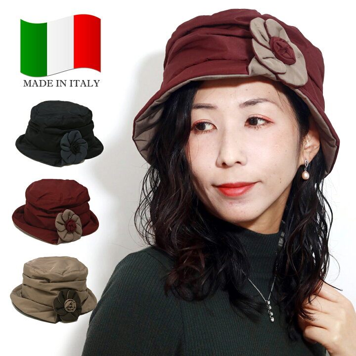 楽天市場】＼本日｜全品5%OFFクーポン／ ハット イタリア製 レディース 
