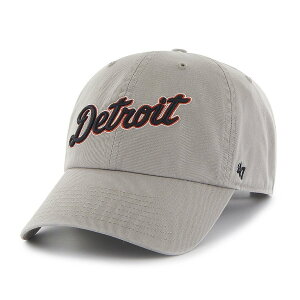 47brand �L���b�v �N���[���i�b�v �t�H�[�e�B�[�Z�u�� �u�����h �X�N���v�g���S Tigers Script '47 CLEAN UP GRY �t���[�T�C�Y �T�C�Y������ / �O���[ [ �f�g���C�g�E�^�C�K�[�X ] �m baseball cap �n10�� 20��