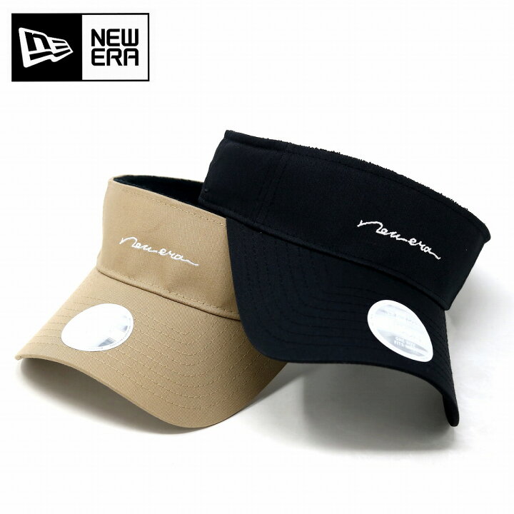 楽天市場】NEWERA サンバイザー ハンドリトゥンロゴ レディース 