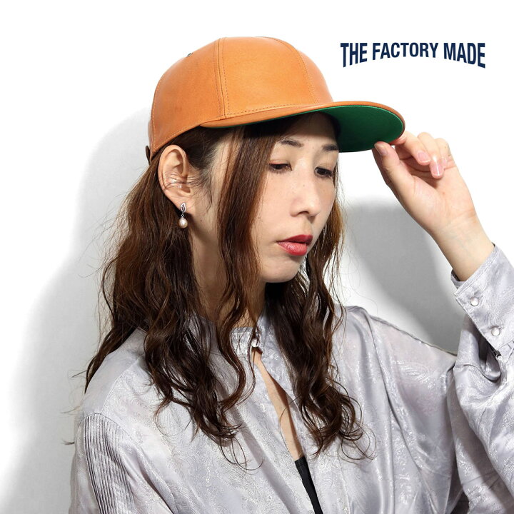 楽天市場】THE FACTORY MADE キャップ メンズ 牛革 上質 ファクトリー 