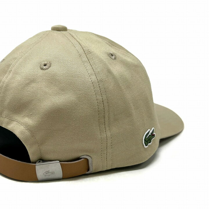 レディース　帽子　キャップ　ベージュ　フリーサイズ　シンプル　ロゴ