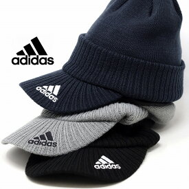 ＼本日クーポン利用で5%OFF／ つば付きニット帽 メンズ 秋冬物 ニットオスロ adidas メンズ アディダス ニットキャップ 帽子 ニット帽 メンズ レディース つば付き帽子 つば付きニット帽子 メール便無料 プレゼント adidas 帽子 [ oslo cap ]