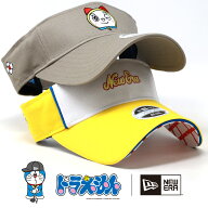 ドラミちゃん ニューエラ ゴルフ コラボ NEWERA GOLF visor サンバイザー ロングバイザー ドラえもん キ…