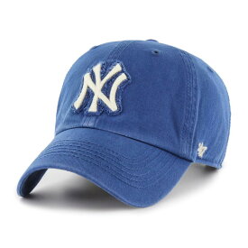 47 キャップ ヤンキース メンズ ニューヨーク・ヤンキース レディース 47BRAND 帽子 ブランド フォーティーセブン ヴィンテージ加工 ロゴ '47 CHASM CLEAN UP ブレイザー ( ブルー系 ) 10代 20代 30代 40代 誕生日 プレゼント ラッピング無料 [ baseball cap ]