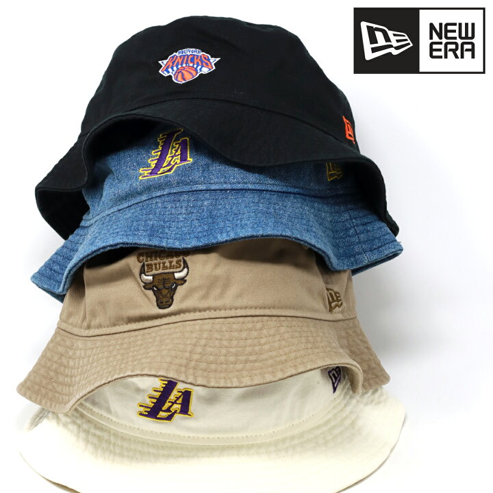 楽天市場】ニューエラ バケットハット NBA バスケ チーム ロゴ NEWERA 