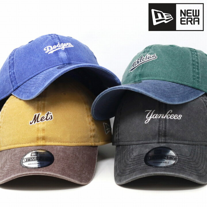 楽天市場】NEWERA 9TWENTY Acid Wash ニューエラ キャップ MLB ロゴ 