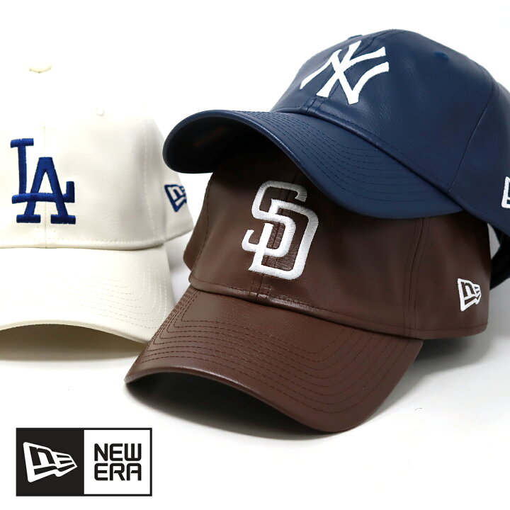 楽天市場】ニューエラ レザーキャップ メンズ NEWERA 9TWENTY 
