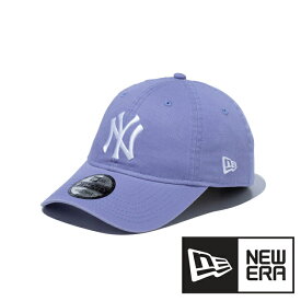 ニューヨーク・ヤンキース ニューエラ 帽子 キャップ ウォッシュドコットン NEWERA 9TWENTY 920 ベースボールキャップ ロゴキャップ ラベンダー 誕生日 ギフト プレゼント ラッピング無料 [ cap ]