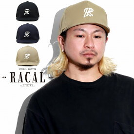 ＼本日クーポン利用で10%OFF／ アンパイアキャップ メンズ racal 帽子 ラカル キャップ メンズ 春夏 ロゴキャップ ワッペン コットンツイル ラカル キャップ レディース 帽子 大きいサイズ 日本製 全3色 誕生日 プレゼント 父の日 ギフト ラッピング無料