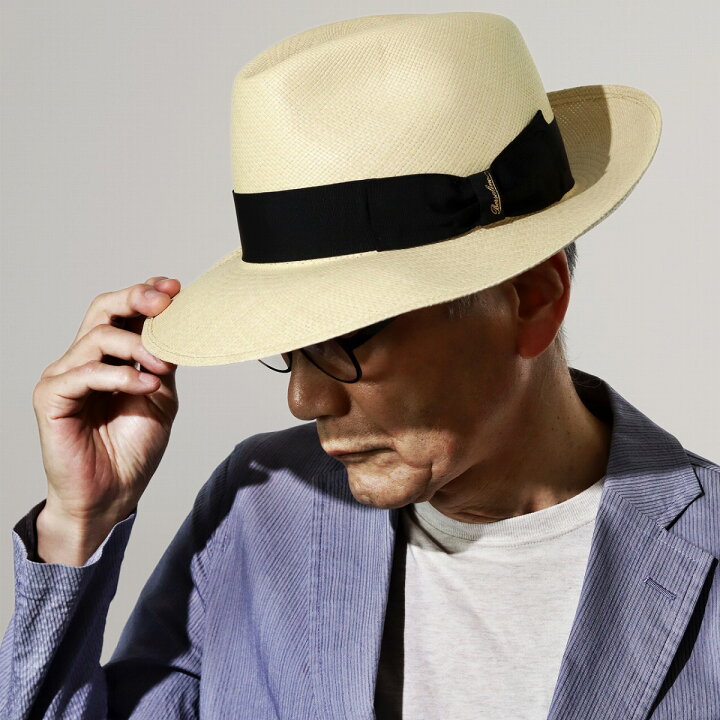 楽天市場】＼告知▽10％OFFクーポン対象/ Borsalino パナマハット 
