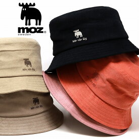 モズ バケットハット レディース コーデュロイ スウェーデン ブランド 小物 北欧 秋冬帽子 フロントロゴ 帽子 MOZ 帽子 レディース かわいい 刺繍 ベトナム製 女子 MOZ 日よけ UVケア 小物 かわいい 女性 ロゴハット 紫外線対策 UV 熱中症対策 帽子 57cm 57.5cm