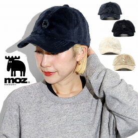 【最終日▽全品15％OFFクーポン｜26時間限定】 キャップ レディース モズ スウェーデン ブランド 帽子 MOZ 秋冬 小物 北欧 秋冬帽子 ベースボールキャップ フロント刺繍 帽子 シールボア ファー cap かわいい シンプルコーデ ふわふわ