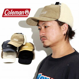 ＼本日★全品5%OFFクーポン／ フライトキャップ coleman コーデュロイ キャップ 秋冬 レディース メンズ コールマン 飛行帽 防寒 帽子 耳あて ボア 防寒着 吸水速乾 保温 飛行帽 帽子 オシャレ 保温 帽子 耳あて 防寒着 ボア ファー 全4色 男性 誕生日 プレゼント