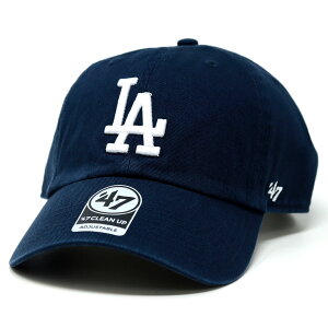47 �L���b�v 47brand �N���[���i�b�v �t�H�[�e�B�[�Z�u�� Dodgers Vintage Navy '47 CLEAN UP V.Navy �����Y ���f�B�[�X �h�W���[�X MLB���� �M�t�g �a���� �v���[���g ���b�s���O���� ���̓� [ baseball cap ]