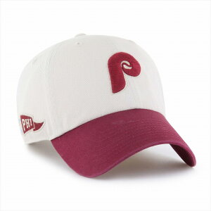 47 Lbv tB[Y '47 CLEAN UP Y fB[X 47BRAND MLB PHILLIES COOPERSTOWN GRAND STAND Bone x Cardinal(Cn) hJ 2g[ lCuh x[X{[Lbv S 10 20 30 40 a