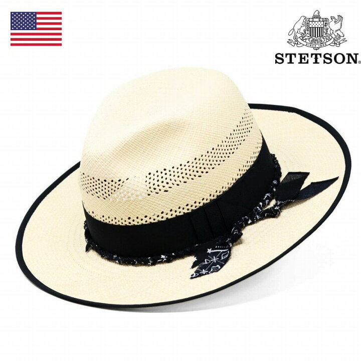 楽天市場】STETSON パナマハット メンズ ハット 中折れ帽 ステットソン 