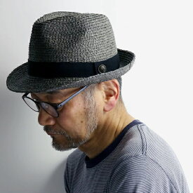 ＼全品5%OFFクーポン｜2/9 23:59迄／ 中折れハット ストローハット メンズ 春夏 麦わら帽子 ラフィア 大きいサイズ 帽子 クラシカル ハット 天然草 サイズ豊富 レディース 麦わら おしゃれ ナチュラル チャーム付き グログラン リボン 黒 56cm 58cm 60cm 62cm グレー