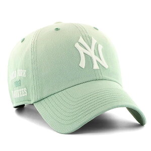 47 �L���b�v �j���[���[�N�E�����L�[�X YANKEES Truro CLEAN UP 47brand MLB���� �E�H�b�V���h���H ���[�J���v�^�X �x�[�X�{�[���L���b�v �X�g���b�v�o�b�N�L���b�v 10�� 20�� 30�� 40�� �a���� �v���[��