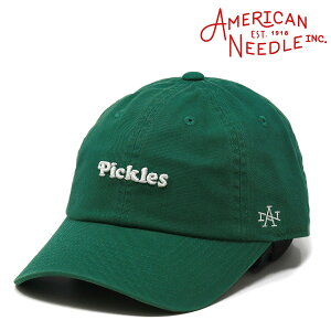 Pickles �L���b�v �X�q �A�����J���j�[�h�� �����Y �A�����J �u�����h American Needle FOODIE�V���[�Y �s�N���X ���f�B�[�X �� �O���[�� �t���[�T�C�Y �x�[�X�{�[���L���b�v �� �t�� �H�~ �o�b�N�X�g