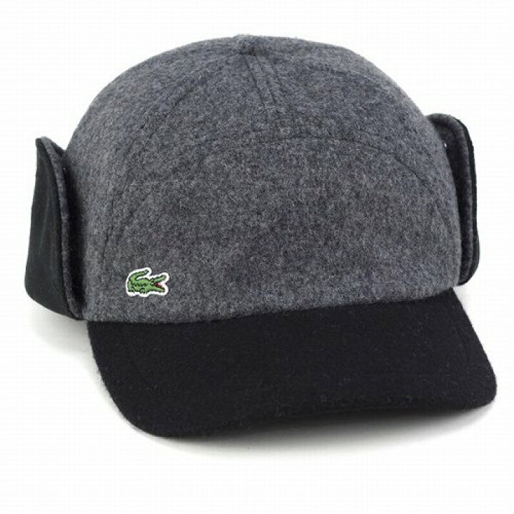 楽天市場】LACOSTE 耳あて付 キャップ メンズ 秋冬 ウィンターキャップ 