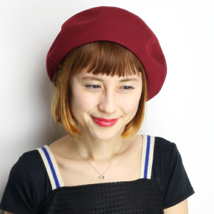 楽天市場】ベレー帽 レディース 帽子 大きめゆったりシルエット ベレー 