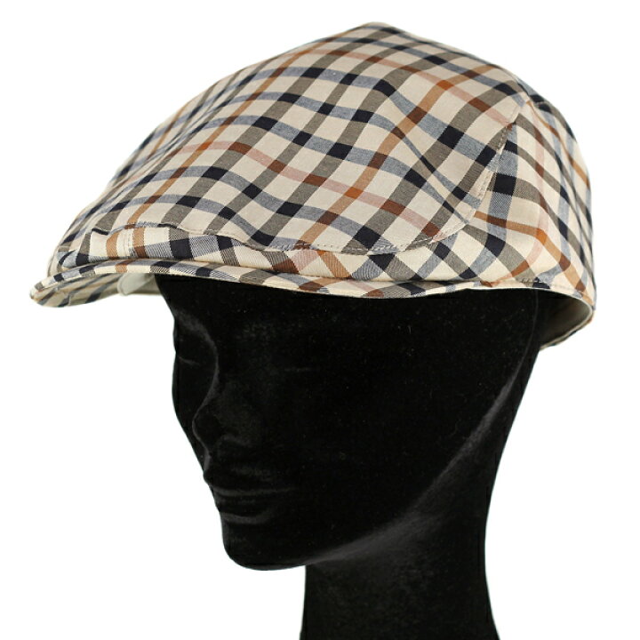 楽天市場 Daks ハンチング メンズ 春夏 帽子 ハンチング帽 ダックス 40代 50代 60代 70代 ファッション チェック 総柄 コットン ブリティッシュ ハウスチェック ベージュ系 Ivy Cap メンズ帽子 紳士帽子 ギフト ハンチング帽子 男性 おしゃれ プレゼント 通販 ぼうし
