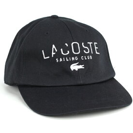 ＼本日クーポン利用で10%OFF／ lacoste キャップ メンズ ブランド ラコステ ツイルキャップ メンズ CAP 帽子 春夏 スポーツ ワニ ブランド 日本製 6方キャップ メンズ キャップ 白 サイズ調整可 ブラック 黒 クリスマス プレゼント ギフト おすすめ 彼 彼氏 彼女