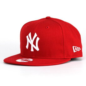 12336618 NEWERA キャップ メンズ ニューエラ new era 9FIFTY ニューヨーク・ヤンキース スカーレット×スノーホワイト MLB [ baseball cap ]