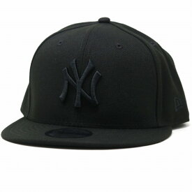 ＼本日｜全品10%OFFクーポン／ 12336623 NEWERA キャップ メンズ 黒 NEWERA ニューエラ new era 9FIFTY ニューヨーク・ヤンキース ブラック×ブラック MLB ニューエラ ベースボールキャップ オールブラック 父の日 baseball