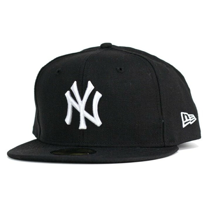 12336660 NEWERA キャップ メンズ ニューエラ 帽子 メンズ ベースボールキャップ new era 59FIFTY ニューヨーク ・ヤンキース MLB 帽子 ブラック スノーホワイト [ baseball cap ] 父の日 ギフト プレゼント ラッピング無料 ニューエラ  帽子通販 : ELEHELM帽子 ...