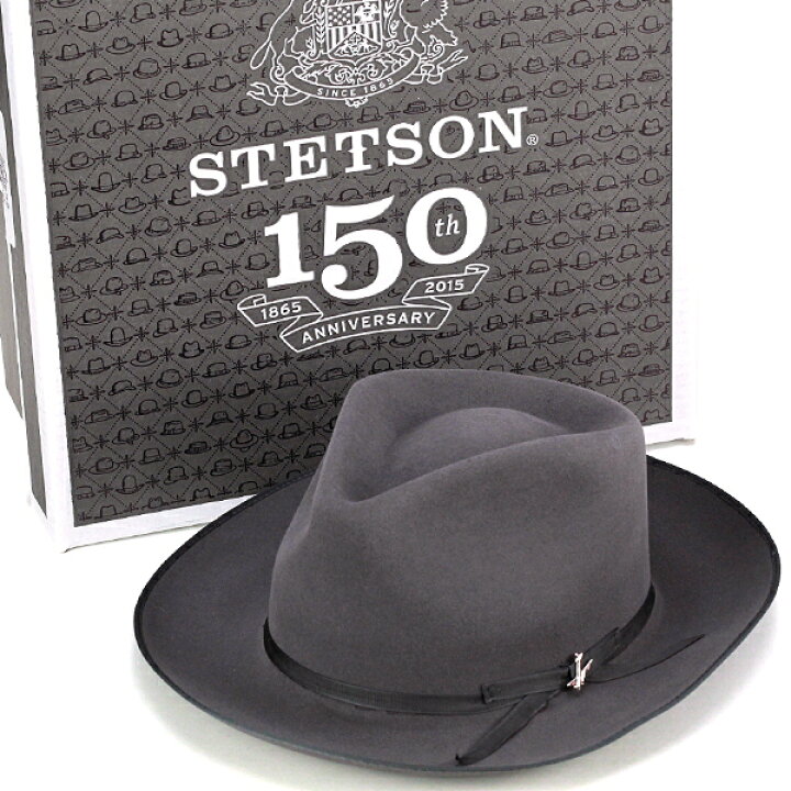 楽天市場】専用ハットBOX付 STETSON ハット ファー フェルトハット 150 