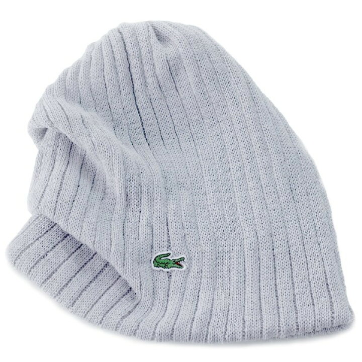楽天市場 ラコステ ニット帽 メンズ 春夏 Lacoste 帽子 サマーニット メンズ 涼しい 日本製 ビーニー レディース 男女兼用 ニットワッチ リブなし 被り心地がいい ラコステ後ろタック スポーツ ワニ ブランド シンプル 灰色 ライトグレー Beanie Cap Elehelm帽子