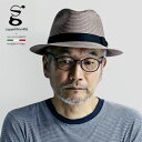 麦わら帽子 イタリア製 帽子 ペーパーブレード メンズ ストローハット 大きいサイズ 夏 GALLIANO SORBATTI 帽子 レデ…