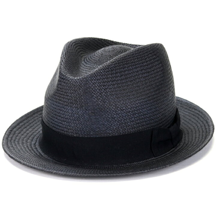 本日限定10 Offクーポン セラノハット パナマ帽 Hat L ギフト シンプル 春夏 大きいサイズ エクアドル産 ティアドロップ型 Panama コーデ 父の日 M Xl プレゼント ストローハット Serrano 黒 ハット Hat 帽子 メンズ ハンドメイド ブラック 中折れ リボン