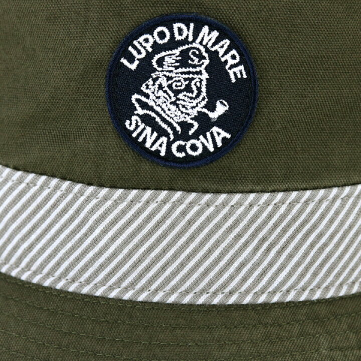 楽天市場 サハリハット メンズ 春夏 オックス Sinacova シナコバ 帽子 大きいサイズ M L Ll Sinacova ハット 綿 日本製 サファリハット レディース 船長 ロゴ マリンコーデ ブランド バケットハット カーキ グリーン Bucket Hat ギフト プレゼント 敬老の日