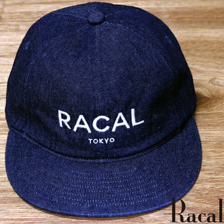 楽天市場 期間限定5 Offクーポン デニム キャップ メンズ 春夏 Racal 帽子 日本製 Cap ラカル ロゴ ベースボールキャップ コットン ワンポイントキャップ シンプル ハット ブランド 男性 コーデ フリーサイズ サイズ調整 インディゴ Cap ギフト プレゼント 父の日
