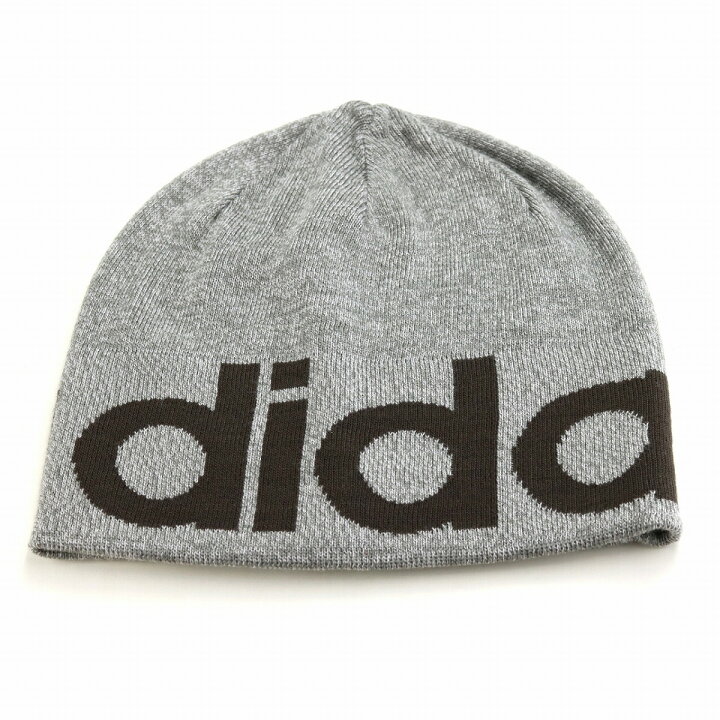 楽天市場 ニット帽 2way メンズ Adidas 帽子 ニット ビッグロゴ ビーニー 秋冬 レディース アディダス 折り返し ニットワッチ フリーサイズ ニット帽子 スポーツmix コーデ スキー スノボ アウトドア 小物 防寒 グレー Beanie Cap クリスマス プレゼント ギフト