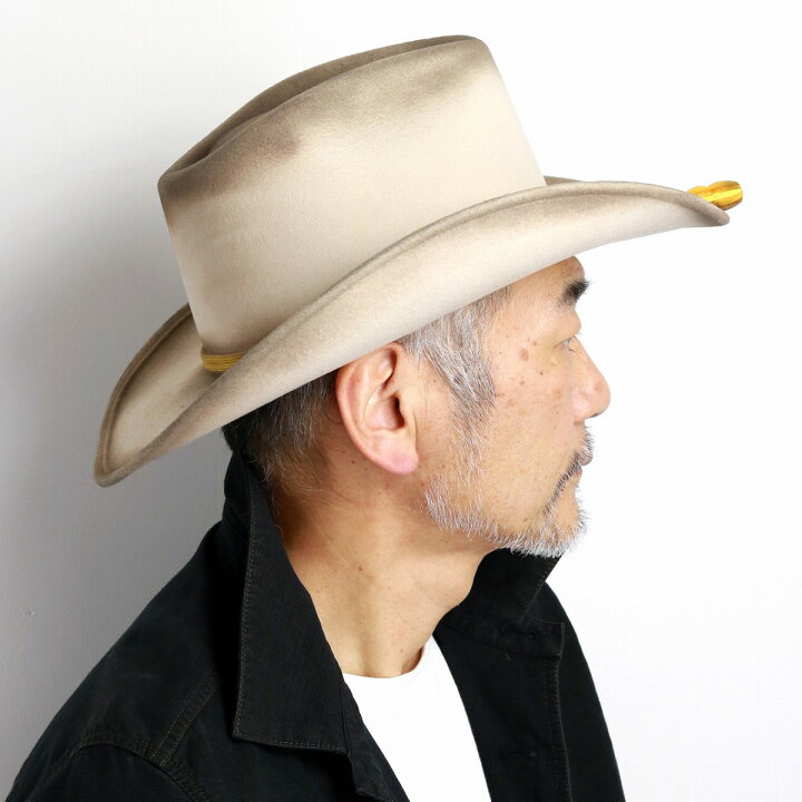 楽天市場】カウボーイ ハット 秋冬 レジストル JOHN WAYNE テンガロン 