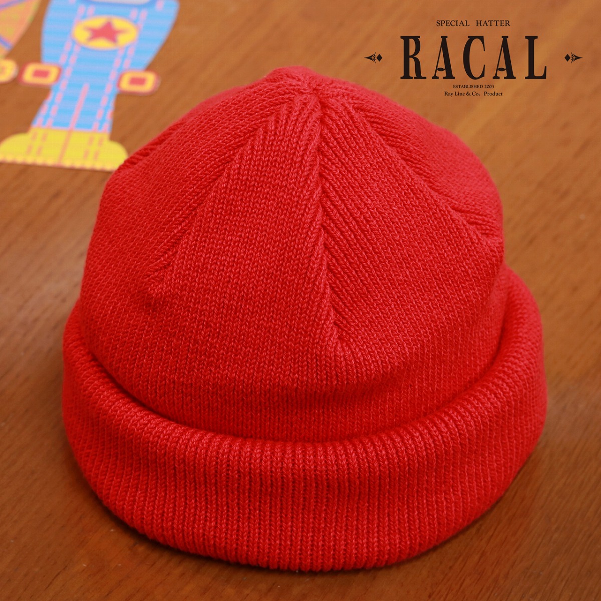格安SALEスタート！ 帽子 キャップ Racal Reversible roll knit cap RL-21-11783 929円